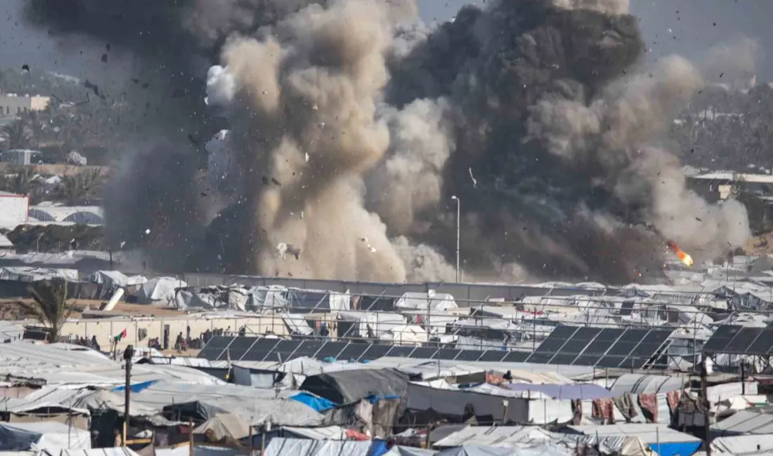 İsrail’in bu sabah Gazze Şeridi’nin çeşitli bölgelerindeki yerleşim yerlerine yönelik
