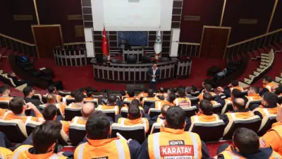 Konya’nın merkez Karatay İlçe Belediyesi, afetlere hazırlık kapsamında oluşturduğu Arama