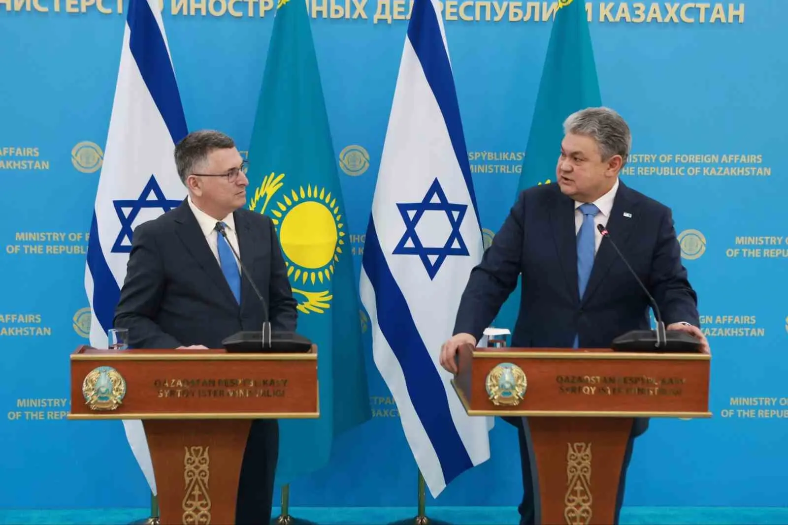 Kazakistan Dışişleri Bakanı Yermek Koşerbayev, resmi ziyaret için Kazakistan’ın başkenti