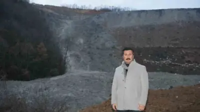 Yenişehir Belediye Başkanı Ercan Özel, Kirazlıyayla’da maden atık barajının çökmesi