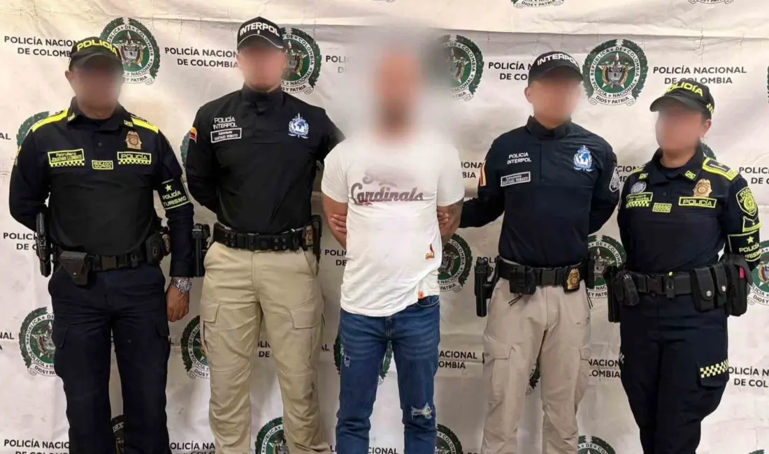 Kolombiyalı yetkililer, Kolombiya-Almanya arasında uyuşturucu kaçakçılığı gerçekleştirmekle suçlanan ve Interpol