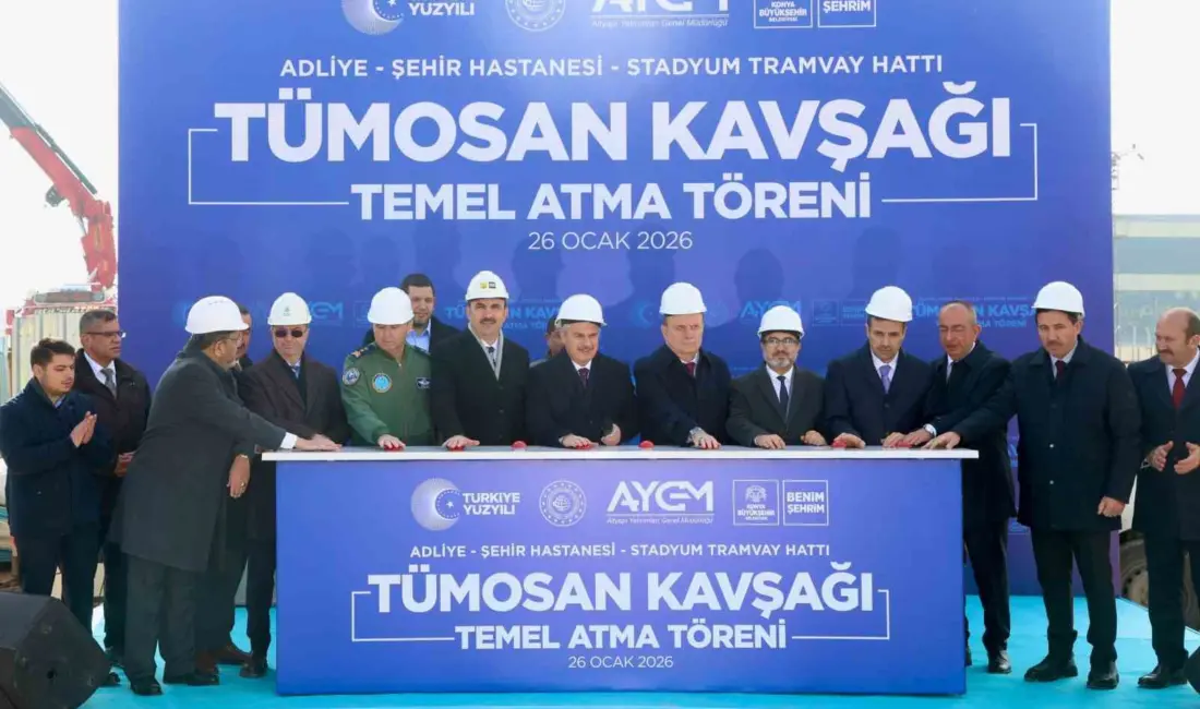 Ulaştırma ve Altyapı Bakanlığı ile Konya Büyükşehir Belediyesi tarafından yürütülen