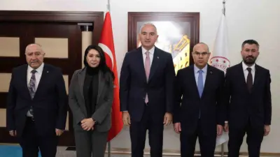 Bir dizi programa katılmak üzere Ağrı’ya gelen Kültür ve Turizm