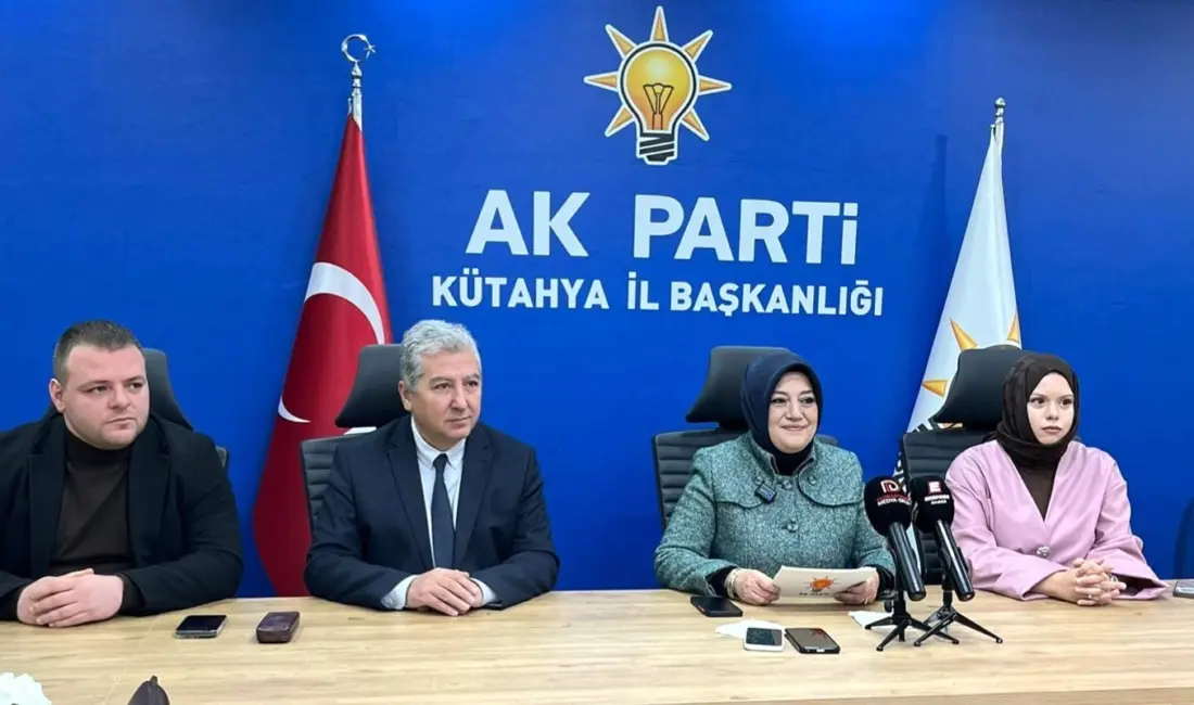 AK Parti Kütahya İl Başkanı Ceyda Çetin Erenler, Yargıtay Başkanlığı’nın