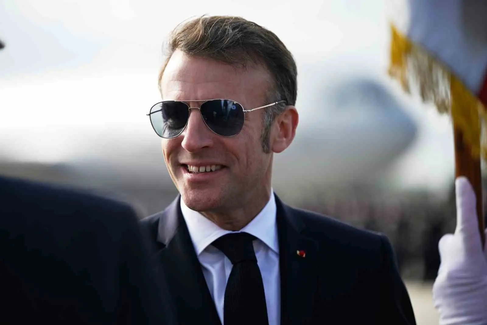 Fransa Cumhurbaşkanı Emmanuel Macron, Suriye Devlet Başkanı Ahmed Eş-Şara ile