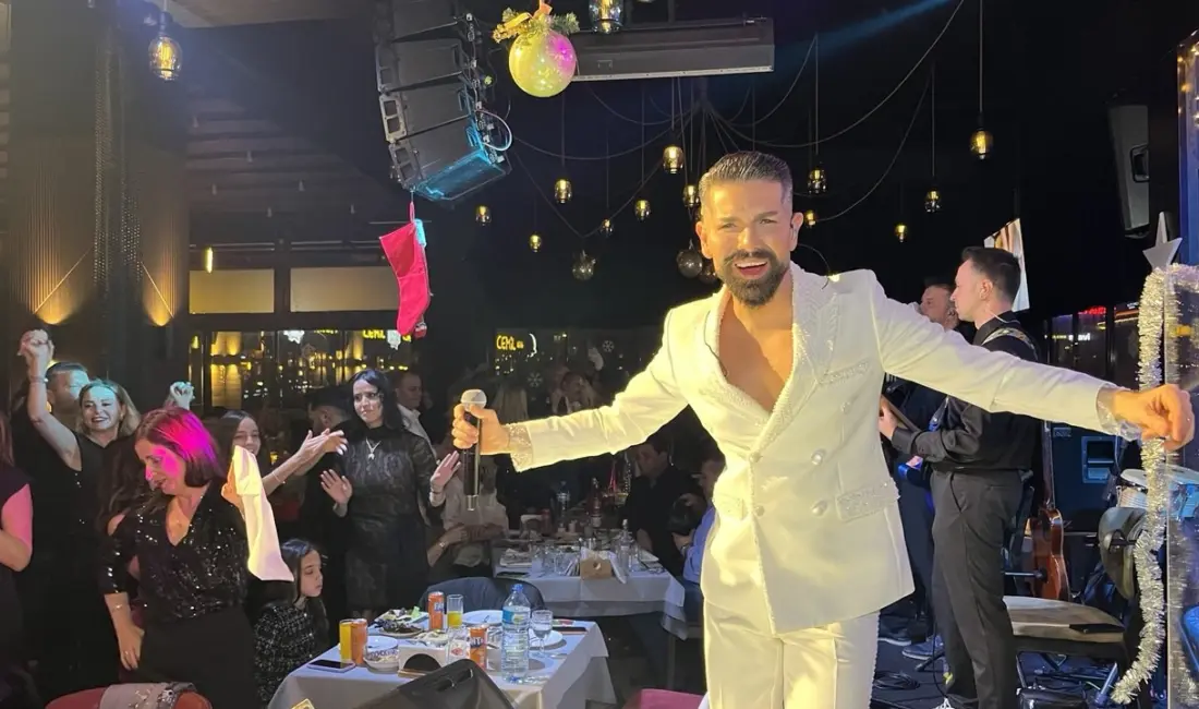 Bursa’nın sevilen sanatçısı Mehmet Çevik, yılbaşı gecesi Bursalılara unutulmaz bir