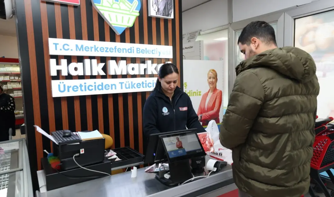 Merkezefendi Belediyesi, sosyal belediyecilik anlayışıyla hayata geçirdiği Halk Şarküteri markası