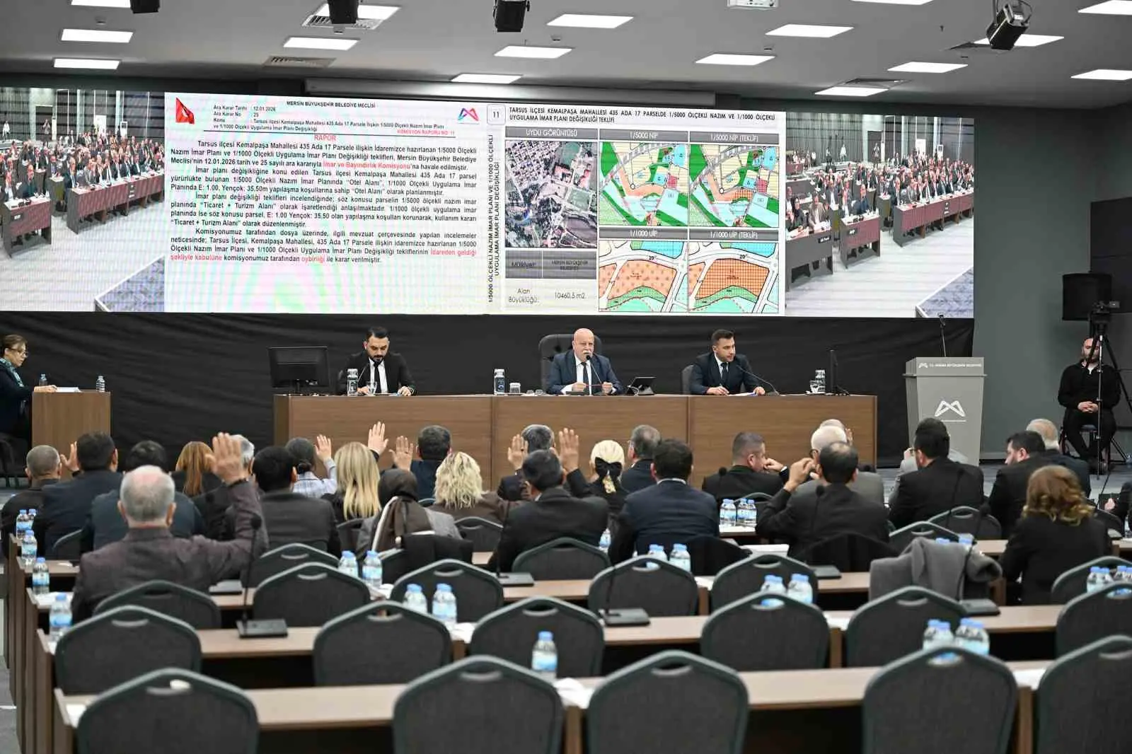 Mersin Büyükşehir Belediye Meclisinin 2026 yılı Ocak ayı 2. birleşiminde,
