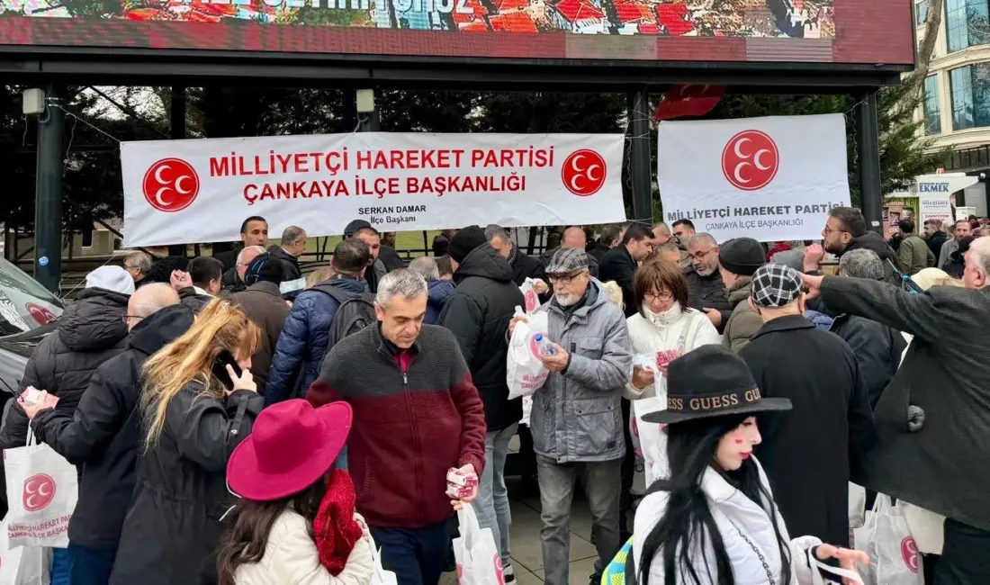 Milliyetçi Hareket Partisi (MHP) Çankaya İlçe Başkanlığı, Miraç Kandili dolayısıyla