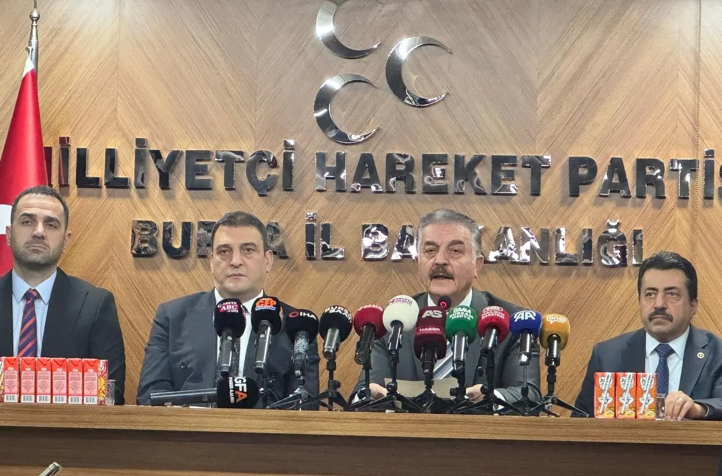 Milliyetçi Hareket Partisi (MHP) Genel Sekreteri İsmet Büyükataman, “Terörsüz Türkiye”