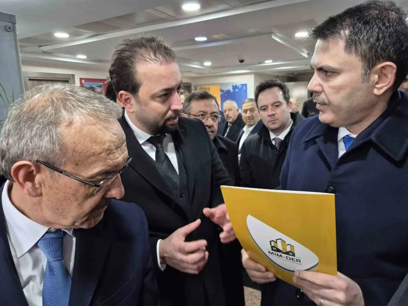 MİMDER Başkanı Mehmet Bülbüloğlu, Çevre, Şehircilik ve İklim Değişikliği Bakanı