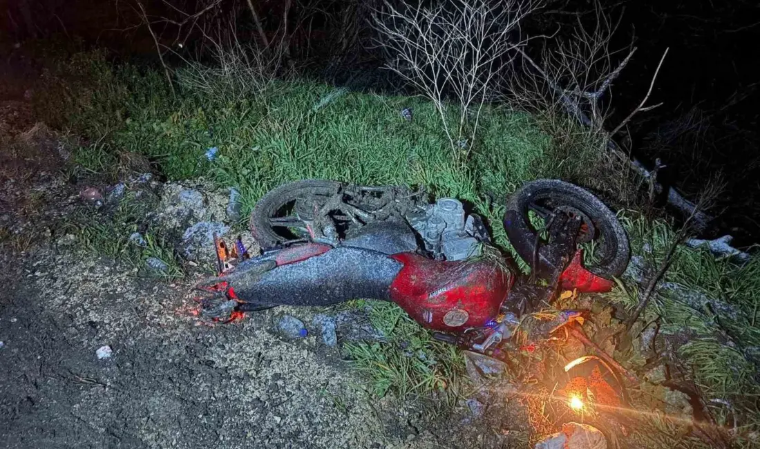 Bursa’nın Orhangazi ilçesinde dün gece yarısı meydana gelen motosiklet kazasında