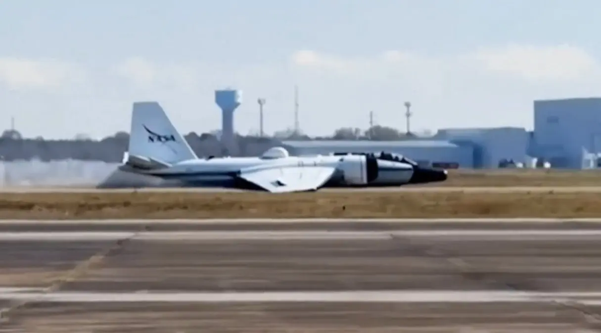 ABD Ulusal Havacılık ve Uzay Dairesi’ne (NASA) ait araştırma uçağı,