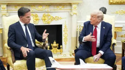 NATO Genel Sekreteri Mark Rutte, ABD Başkanı Donald Trump ile