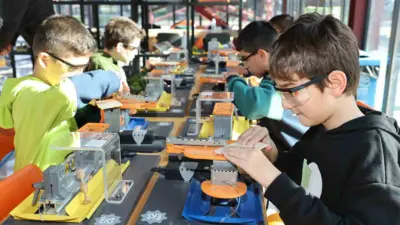 Nilüfer Belediyesi yarıyıl tatilini çocuklar için birbirinden farklı atölyeler, oyunlar