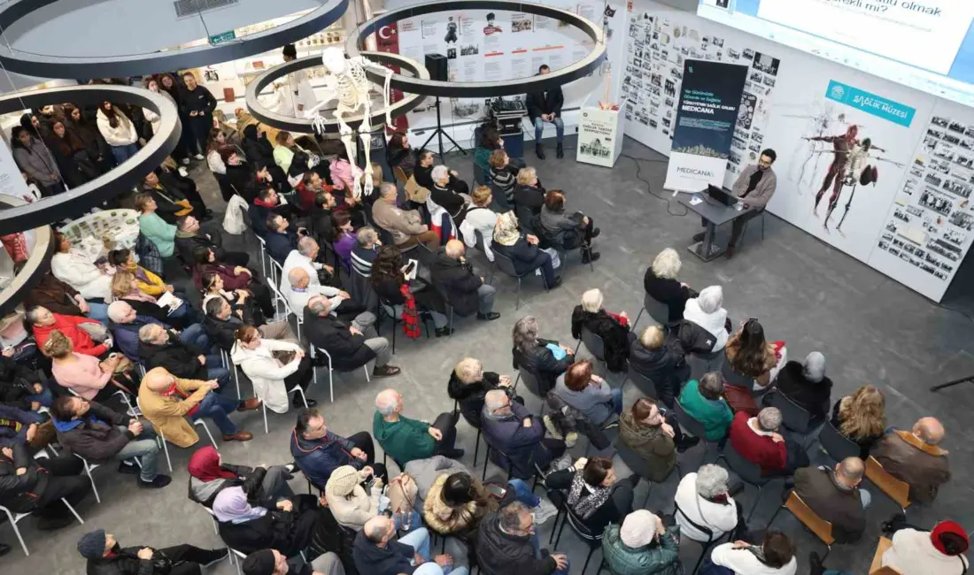 Nilüfer Belediyesi’nin düzenlediği ’Sağlık Buluşmaları’na konuk olan psikiyatrist Uzman Dr.