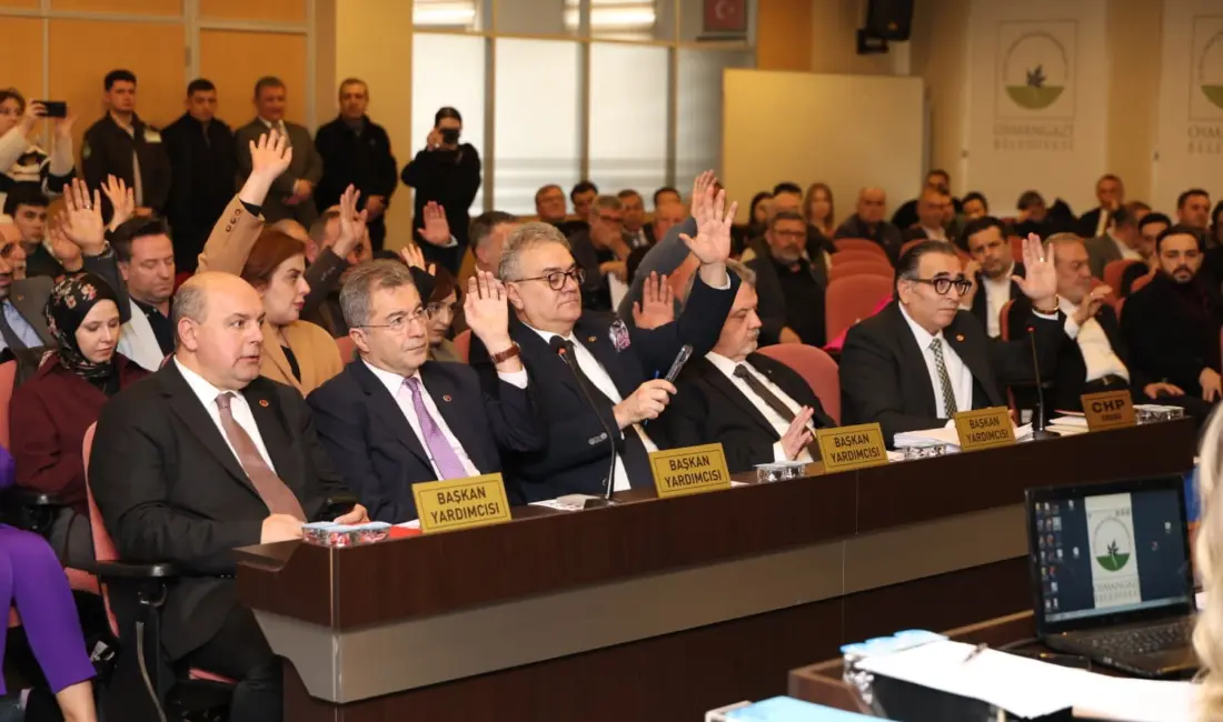 Osmangazi Belediyesi, 2026 yılının ilk meclis toplantısını Osmangazi Belediye Başkanı
