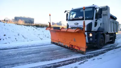 Yeni yılın ilk gününde etkili olan kar yağışıyla birlikte teyakkuzda