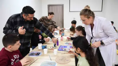 Osmangazi Belediyesi’nin “Oku-Çiz Gönder Ben Maker ile Tasarlayalım” atölyesinde okudukları