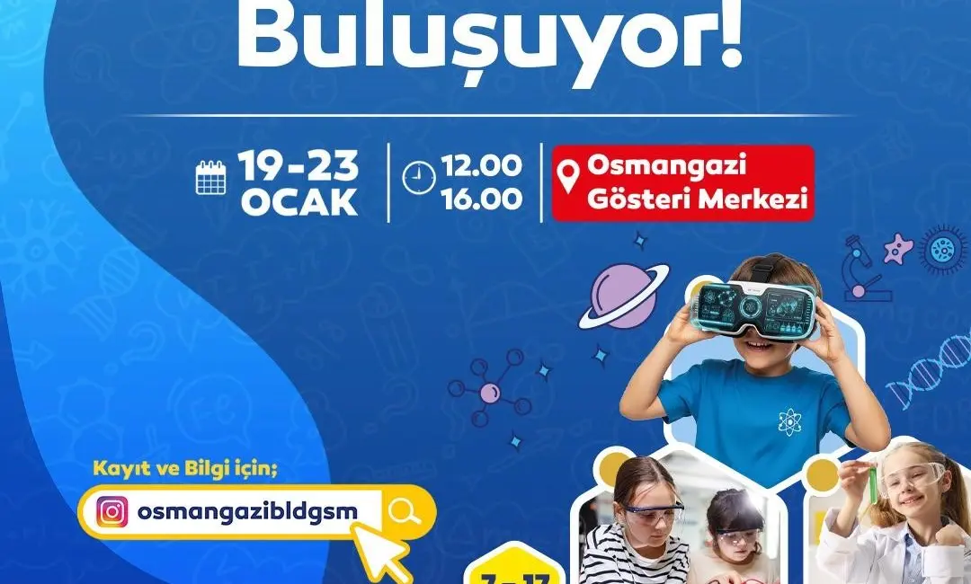 Bursa Osmangazi Belediyesi, 7-17 yaş arasındaki çocuklar ve gençler için