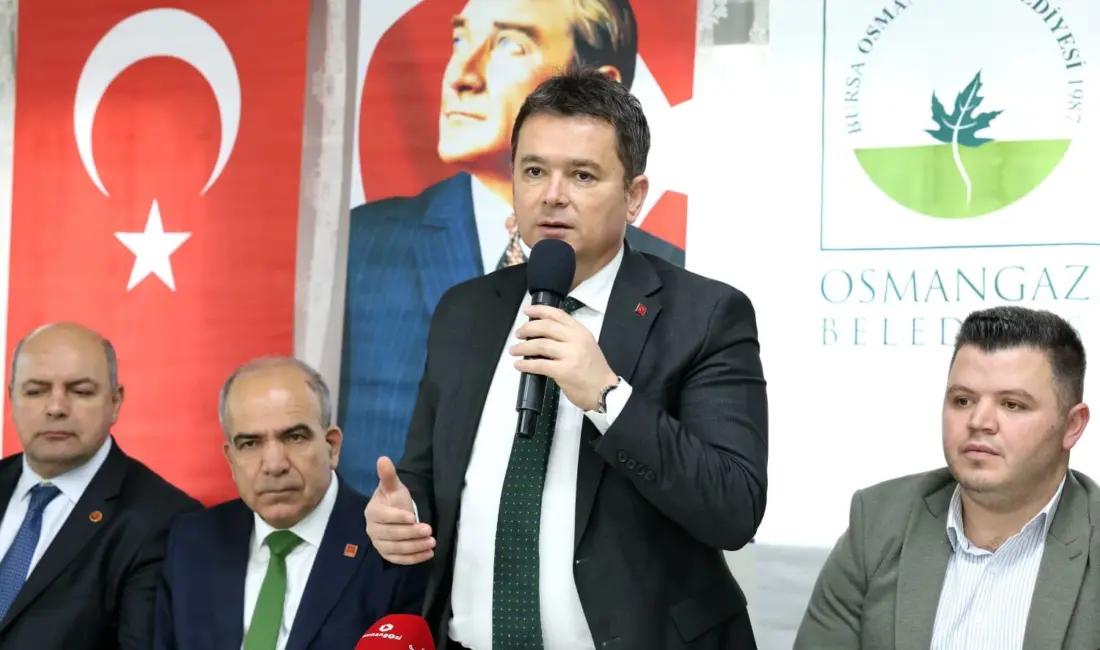 Osmangazi Belediye Başkanı Erkan Aydın, mahalle buluşmaları kapsamında Osmangazi’deki 8