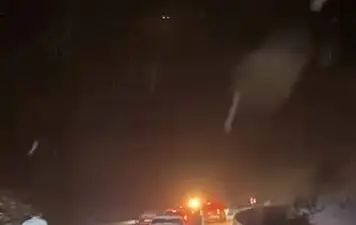 Bursa’nın İnegöl ilçesinde bugün aralıklarla devam eden kar yağışı nedeniyle