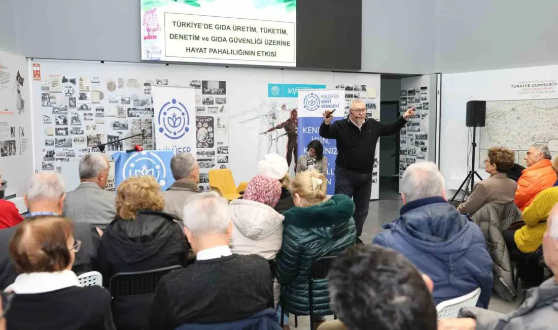Nilüfer’de düzenlenen panelde, artan hayat maliyetlerinin halk sağlığı üzerindeki etkileri