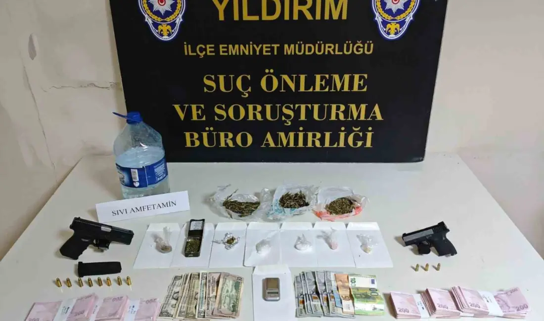 Bursa’da “Baron abla” lakaplı Yelid A.’nın evini tespit eden polis