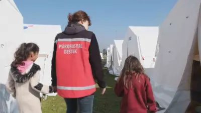 Aile ve Sosyal Hizmetler Bakanlığı’na bağlı Psikososyal Destek Ekipleri, afetin