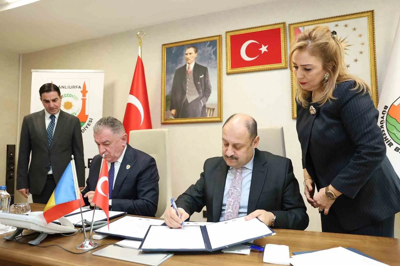 Şanlıurfa Büyükşehir Belediyesi ile Romanya’nın Piteti Belediyesi arasında “Kardeş Şehir