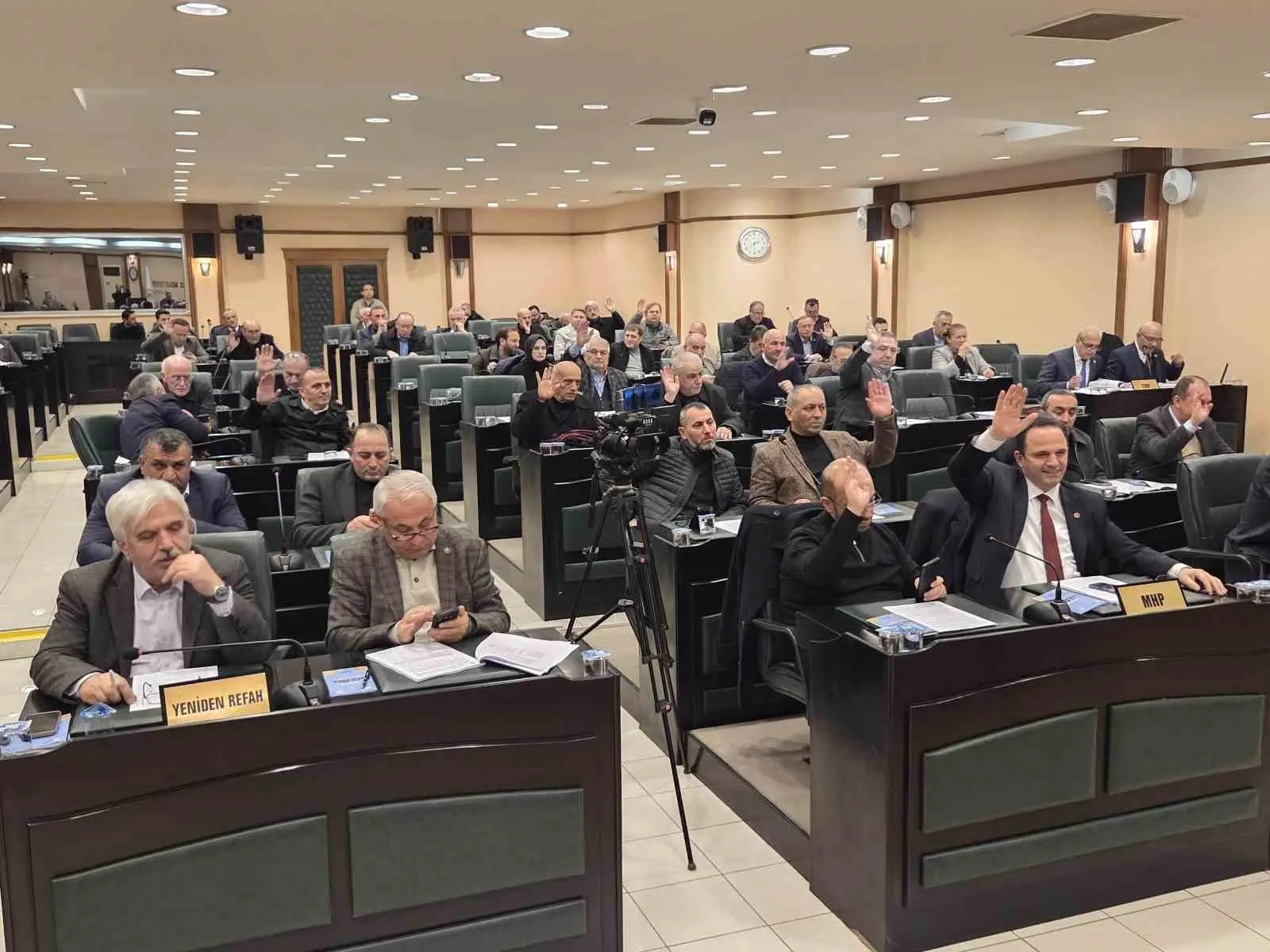 Samsun Büyükşehir Belediyesi (SBB) Meclisi, komisyonlardan havale edilen 45 gündem