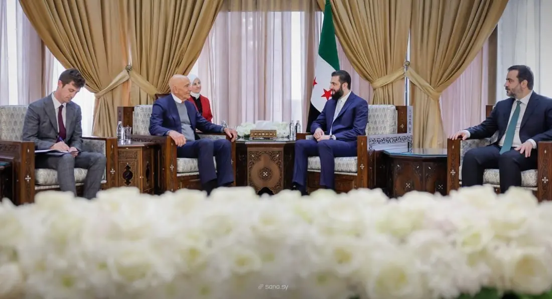 Suriye Devlet Başkanı Ahmed eş-Şara, ABD’nin Ankara Büyükelçisi ve Suriye