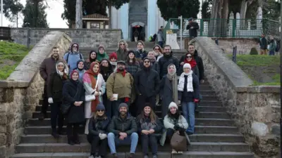 ‘Bursa Tanpınar Yılı’ etkinlikleri kapsamında ‘Tanpınar’ın İzinde Bursa’da Zaman’ gezi