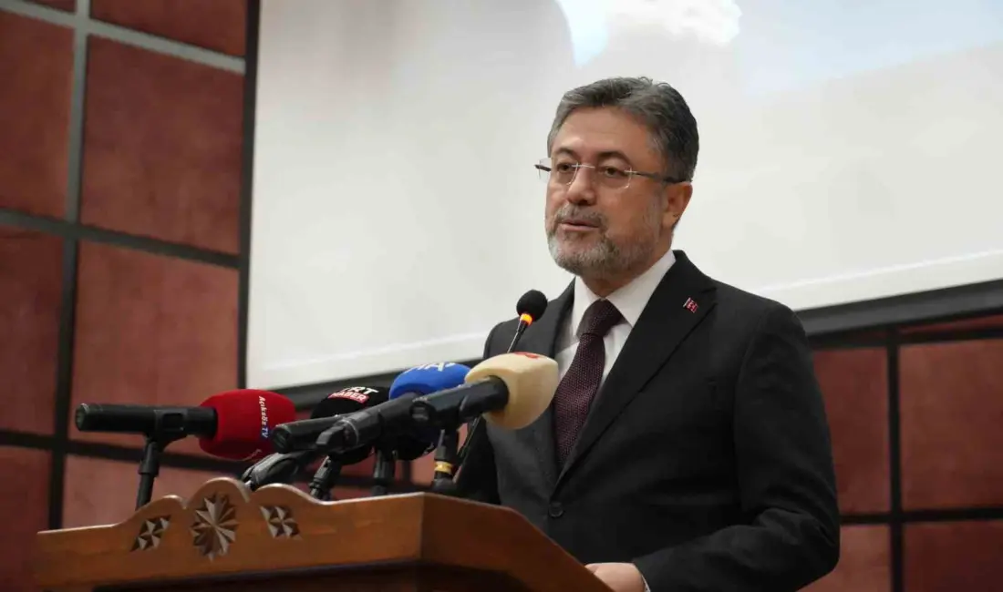 Kastamonu’da konuşan Tarım ve Orman Bakanı İbrahim Yumaklı, içme suyu