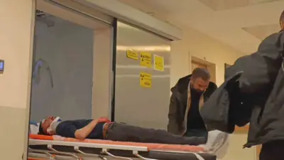 Bursa’nın İnegöl ilçesinde meydana gelen tek taraflı kazada, tarlaya alana