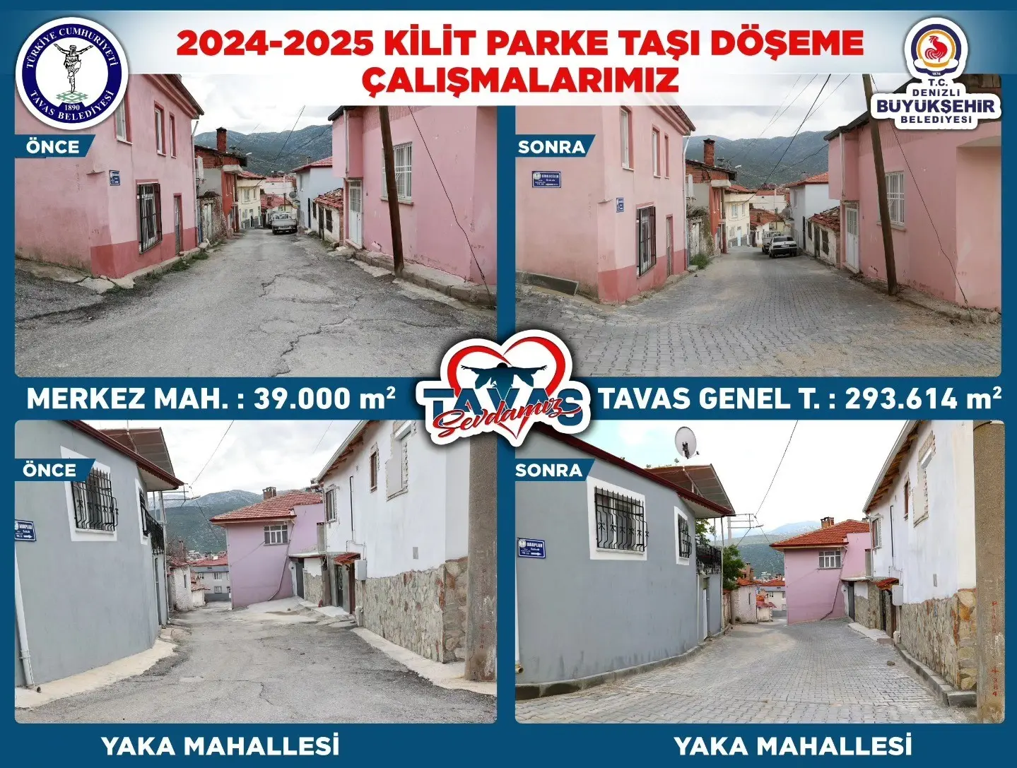 Tavas Belediyesi, vatandaşların daha güvenli konforlu ulaşım sağlamaları amacıyla 2024