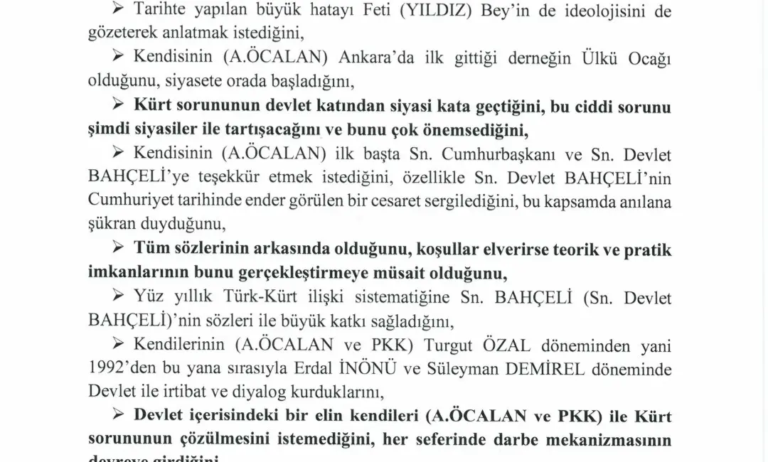 TBMM, üç milletvekilinin terör örgütü PKK’nın elebaşı Abdullah Öcalan ile