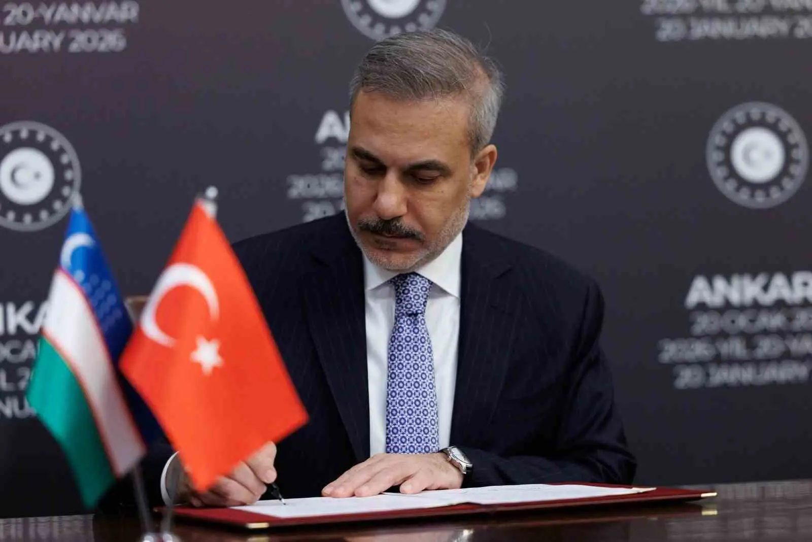 Dışişleri Bakanı Hakan Fidan ile Özbekistan Dışişleri Bakanı Bahtiyor Saidov