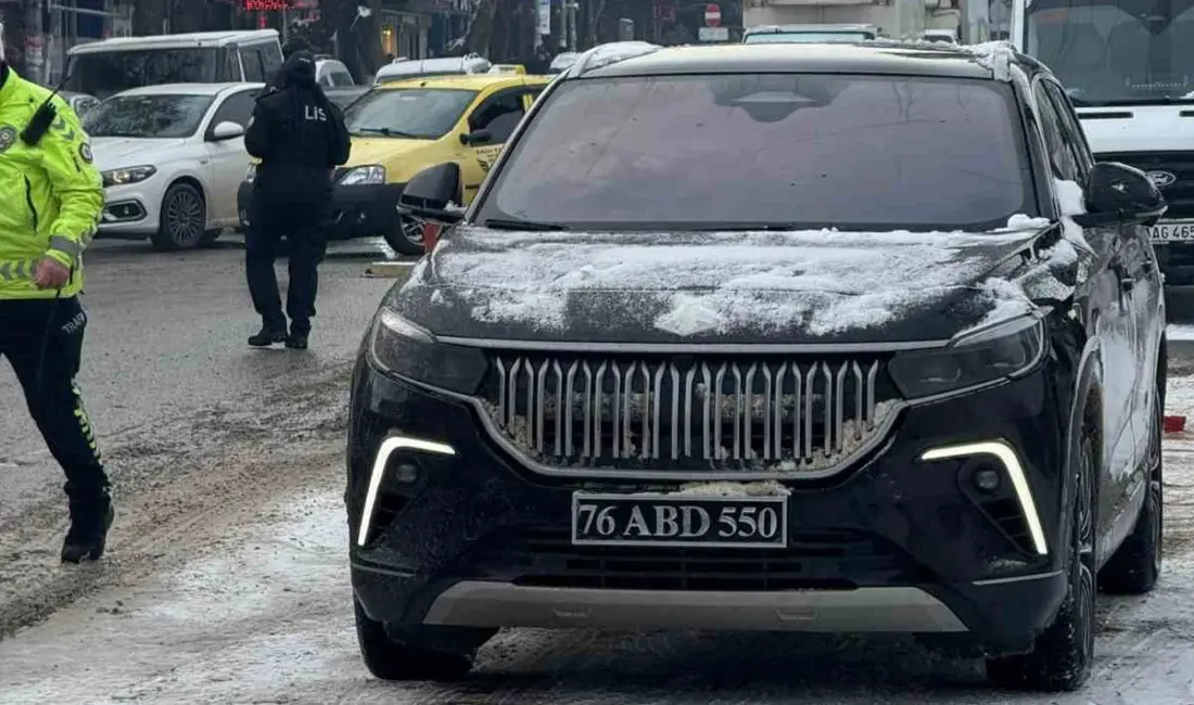 Tuzluca Belediye Başkanı Ahmet Sait Türkan’ın 76 ABD 550 plakalı