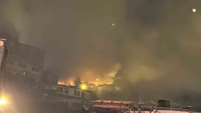 Bursa’nın Uludağ eteklerindeki bir evde çıkan yangın, mahalleye korku dolu