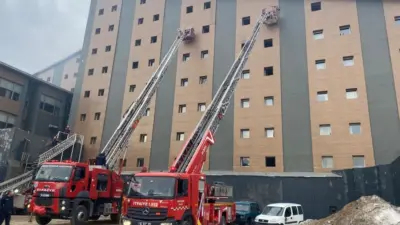 Bursa Uludağ’da 27 Mart 2025’te milli kayakçı Berkin Usta, babası