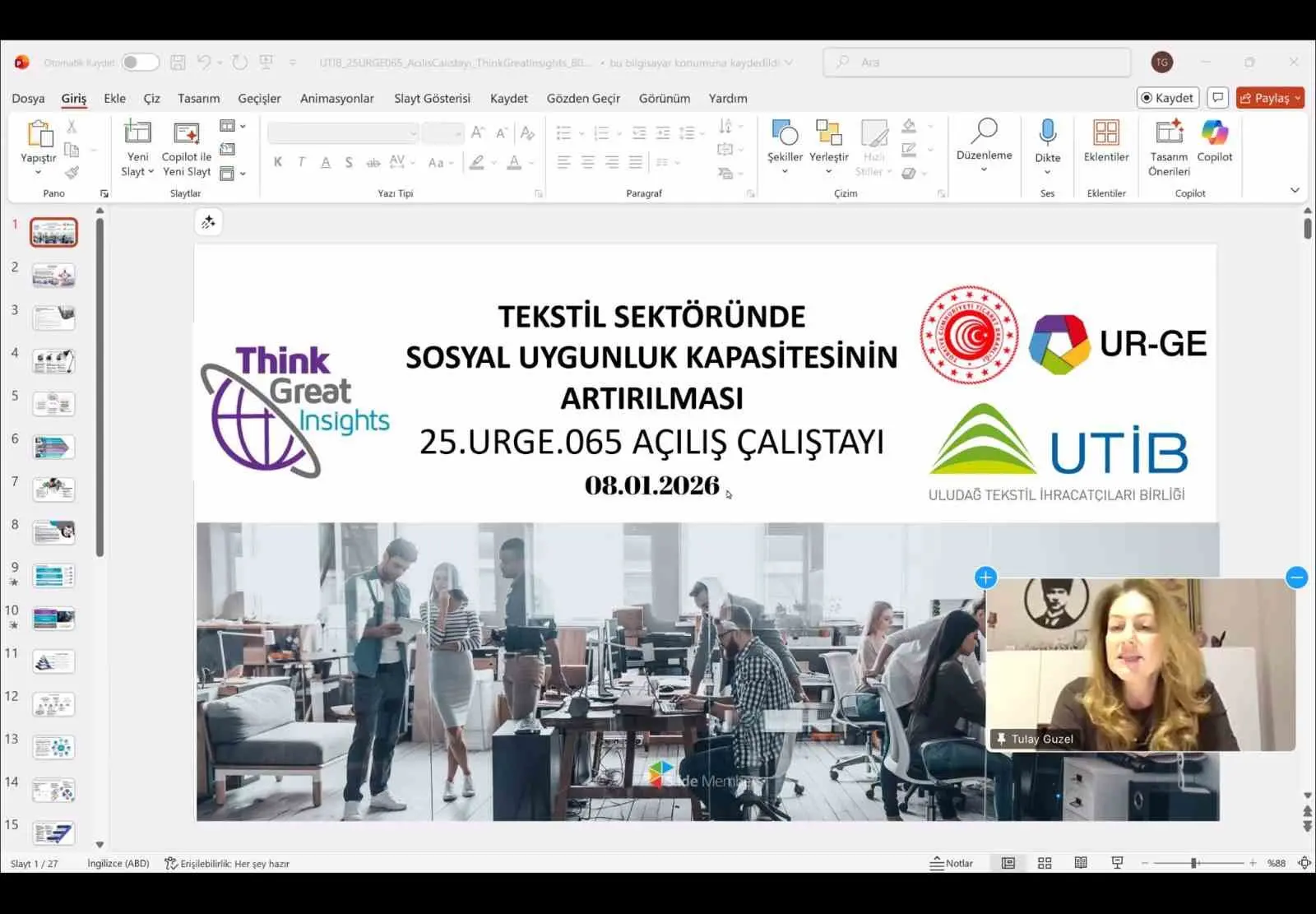 Uludağ Tekstil İhracatçıları Birliği (UTİB), tekstil sektörünün değişen küresel ticaret