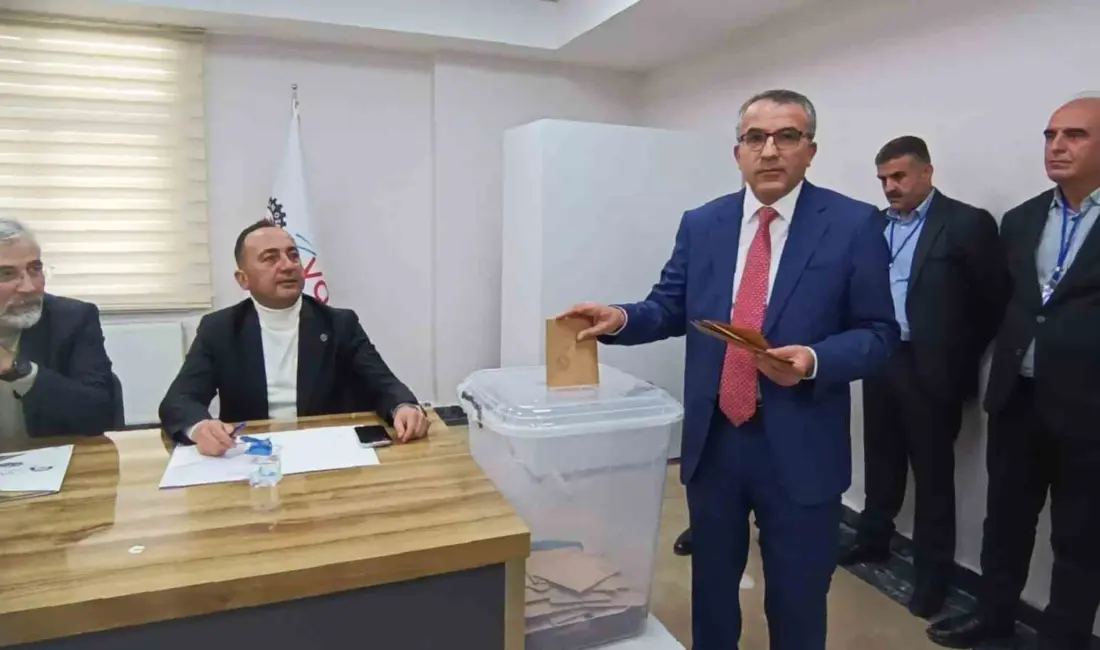 Van Organize Sanayi Bölgesi’nde (OSB) gerçekleştirilen başkanlık seçimleri sanayicilerin yoğun