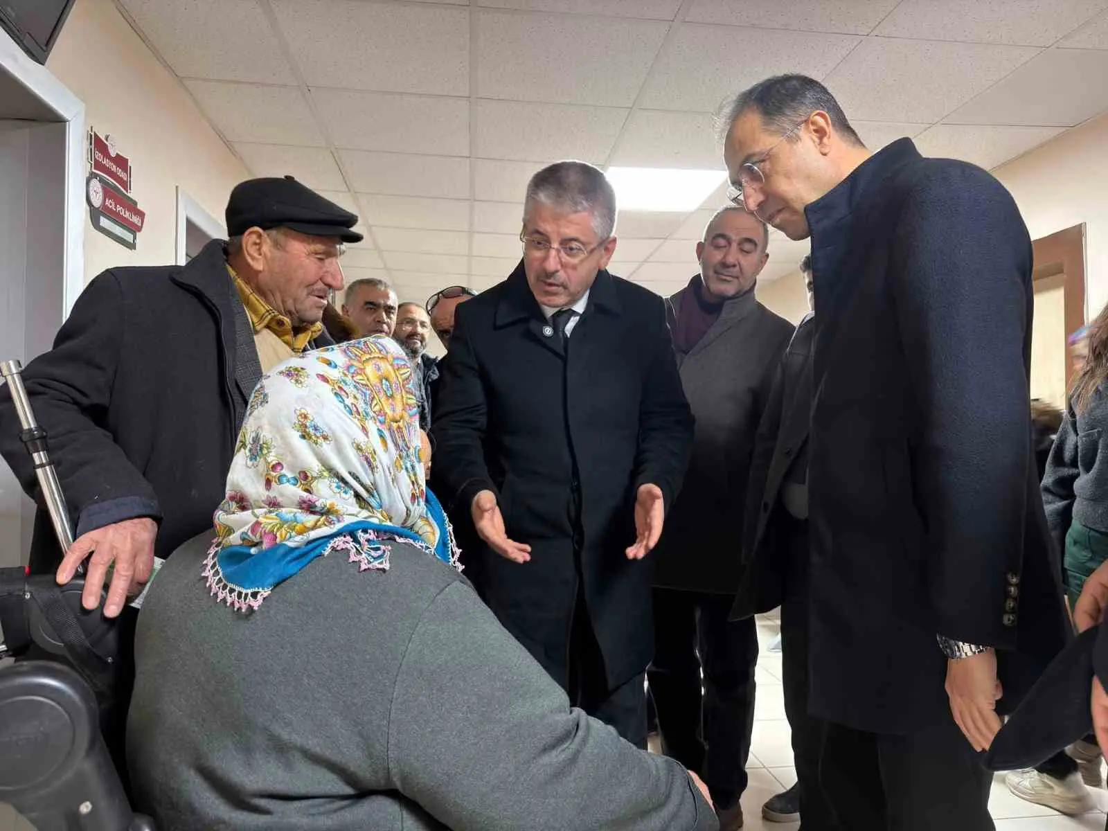 AK Parti Kayseri Milletvekili Şaban Çopuroğlu; saha çalışmaları çerçevesinde İncesu