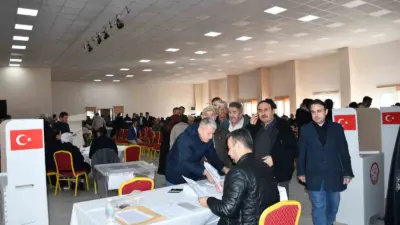 Samsun’un Vezirköprü ilçesinde Esnaf ve Sanatkârlar Odası’nın olağan genel kurulunda