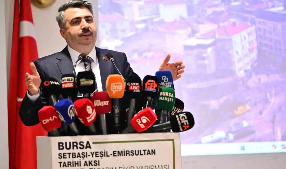 Yıldırım Belediyesi’nin, ‘Bursa Setbaşı-Yeşil-Emirsultan Tarihi Aksı Canlandırma Projesi’ kapsamında başlattığı