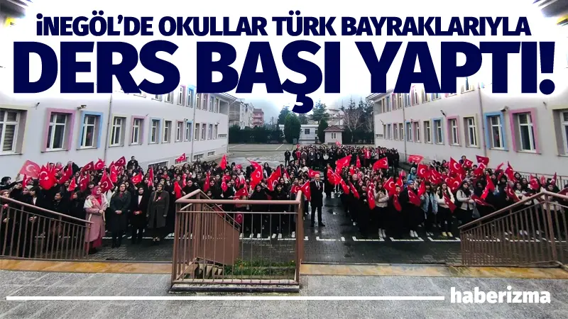 İnegöl Kaymakamı Eren Arslan, 2025–2026 eğitim-öğretim yılının ikinci dönemine ilişkin