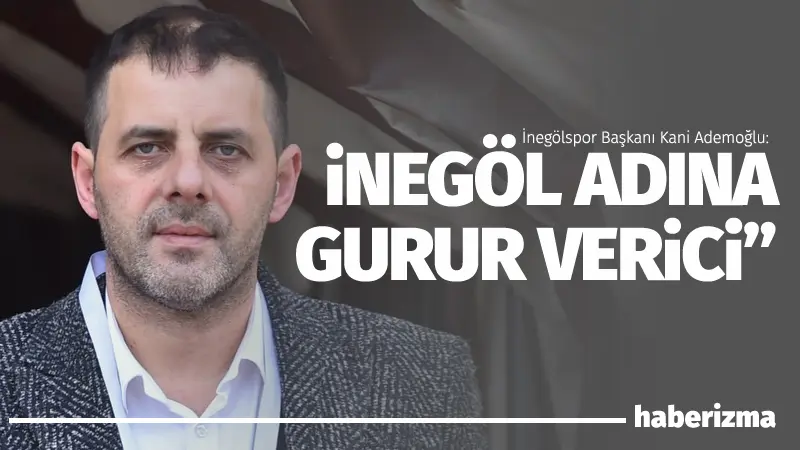 İnegölspor Kulüp Başkanı Kani Ademoğlu, GMG Kastamonuspor karşılaşmasının ardından yaptığı