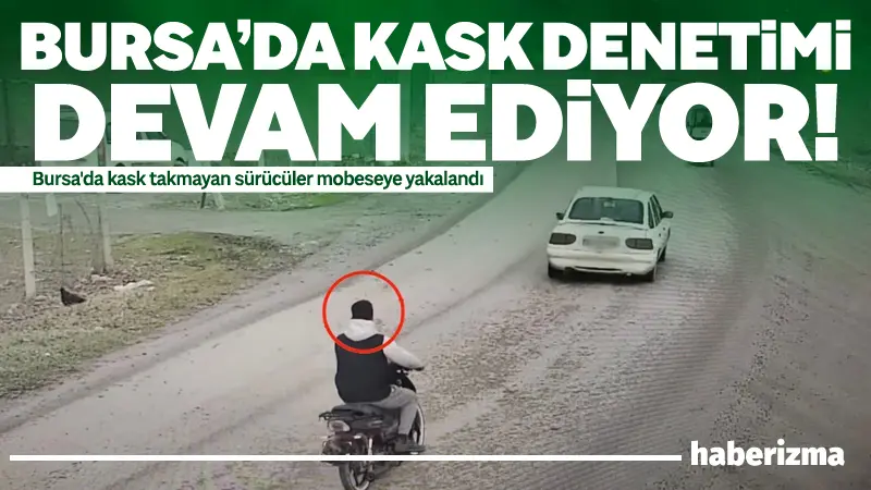 Bursa’da jandarma trafik timleri mobese üzerinden gerçekleştirdikleri trafik denetimlerinde kural