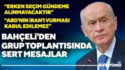 MHP Genel Başkanı Devlet Bahçeli, partisinin grup toplantısında yaptığı konuşmada